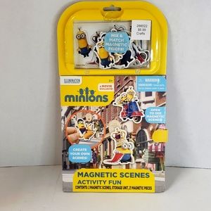 Minions Magnetic Scenes Activity Book